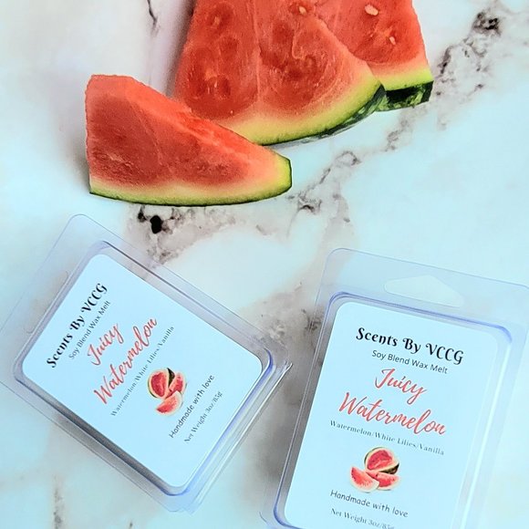 Juicy Watermelon Soy Blend Wax Melt - Picture 2 of 2
